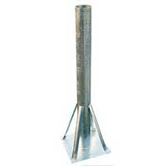 Soporte de Suelo Antenas Toroidales (60mm.) - GROSOR 60 mm. Especialmente indicado en parabolicas toroidales