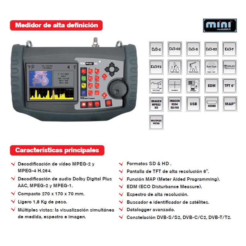 Medidor de campo mediaMAX MINI ST2