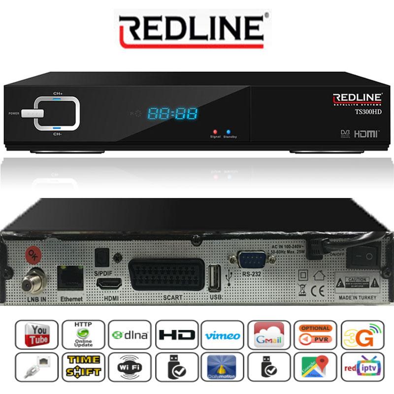 Redline TS 300 HD Receptor Satélite
