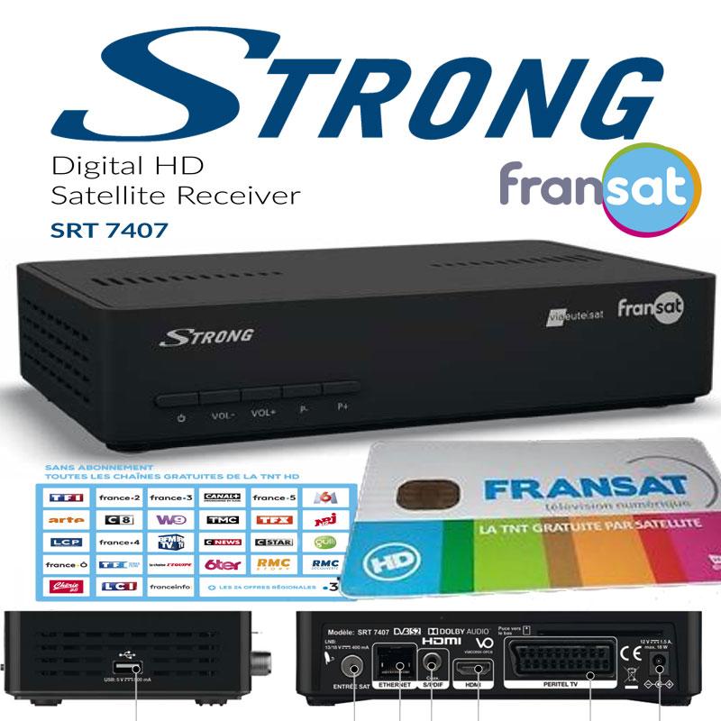 Receptor Tdt STRONG HD DVB-T2 Srt 8119 - Guanxe Atlantic Marketplace